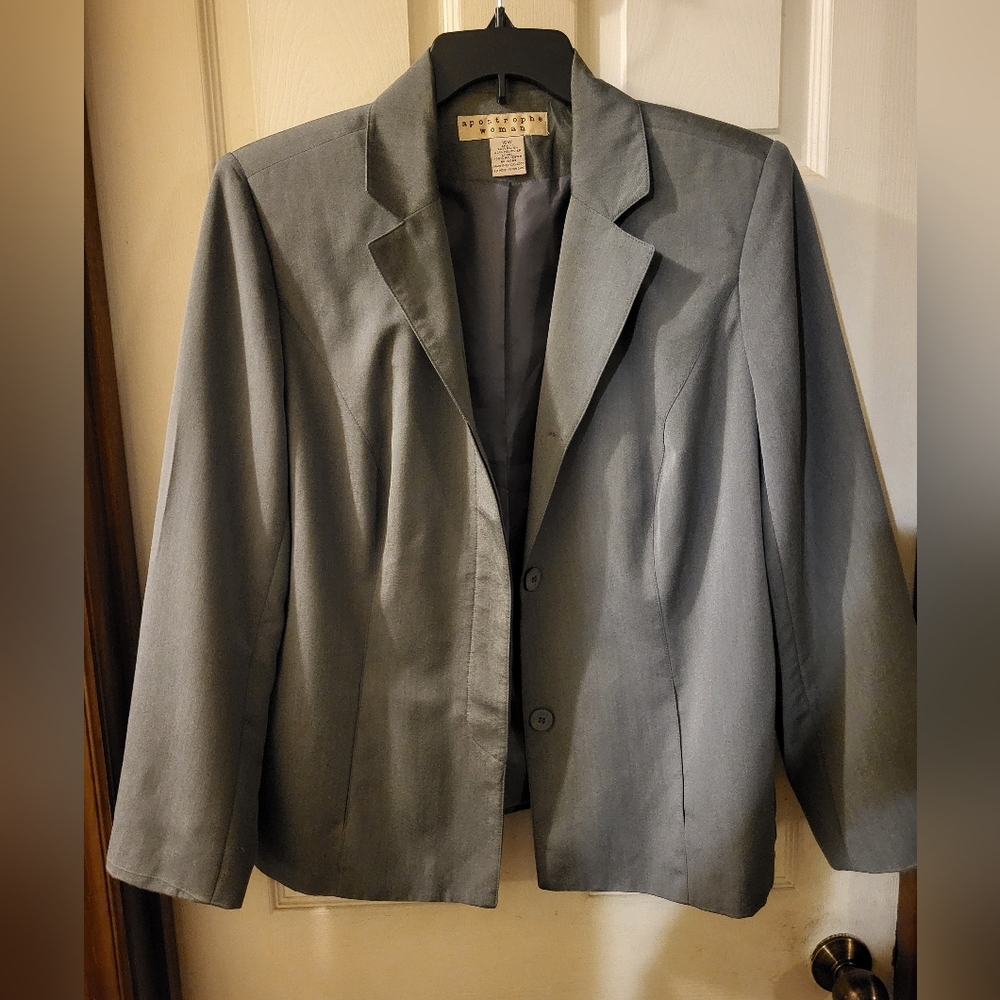 Apostrophe Gray Blazer